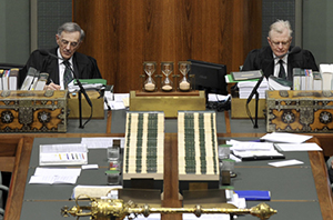 Clerk and Deputy Clerk during QT